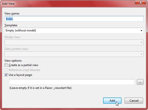 View ekleme detayları