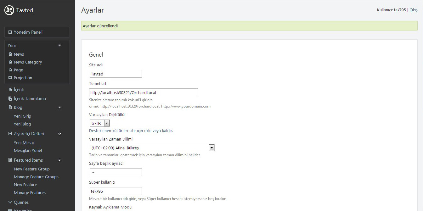 Türkçeleşen panel