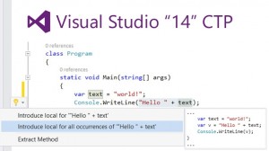 Visual Studio 14